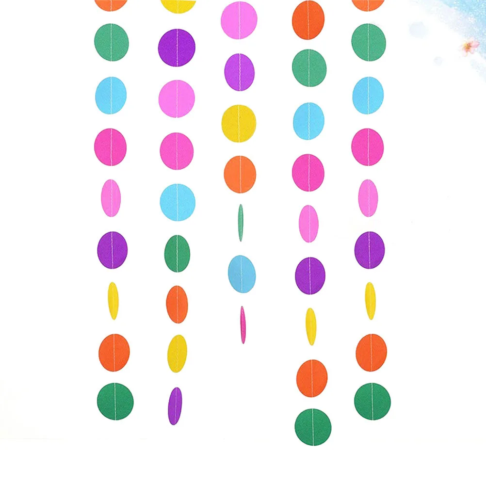 5Pcs Colorful Paper Hanging Decor Glitter Garland Romantic Wedding Party Home Pendant Ornament for Valentine's Day Photo Props
5Pcs Colorful Paper Hanging Decor Glitter Garland Romantic Wedding Party Home Pendant Ornament for Valentine's Day Photo Props