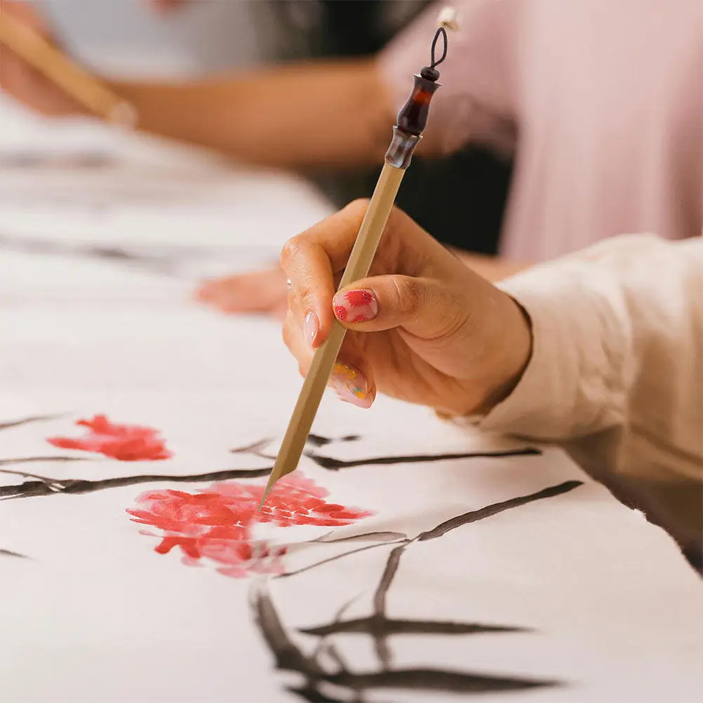 2Pcs Vintage Dip Pen with Precision Ink Flow for Chinese Tibetan Calligraphy Artistic Drawing Lightweight Ergonomic Design
2Pcs Vintage Dip Pen with Precision Ink Flow for Chinese Tibetan Calligraphy Artistic Drawing Lightweight Ergonomic Design