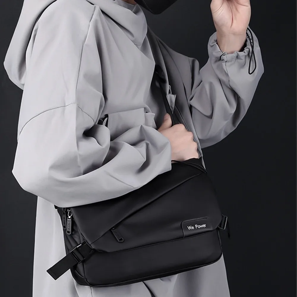 Новая повседневная сумка через плечо, многофункциональная сумка-мессенджер большой емкости, портативная мужская сумка через плечо 
Новая повседневная сумка через плечо, многофункциональная сумка-мессенджер большой емкости, портативная мужская сумка через плечо