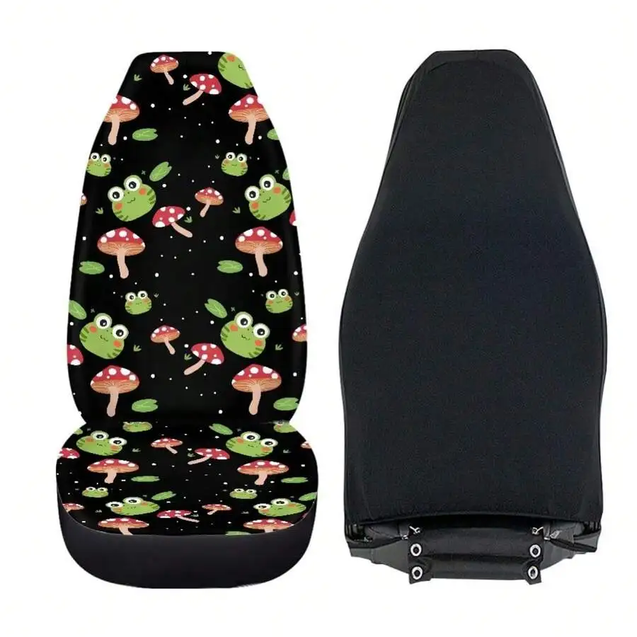 Frog And Mushroom Print Car Seat Cover Front Universal For Adults
Frog And Mushroom Print Car Seat Cover Front Universal For Adults