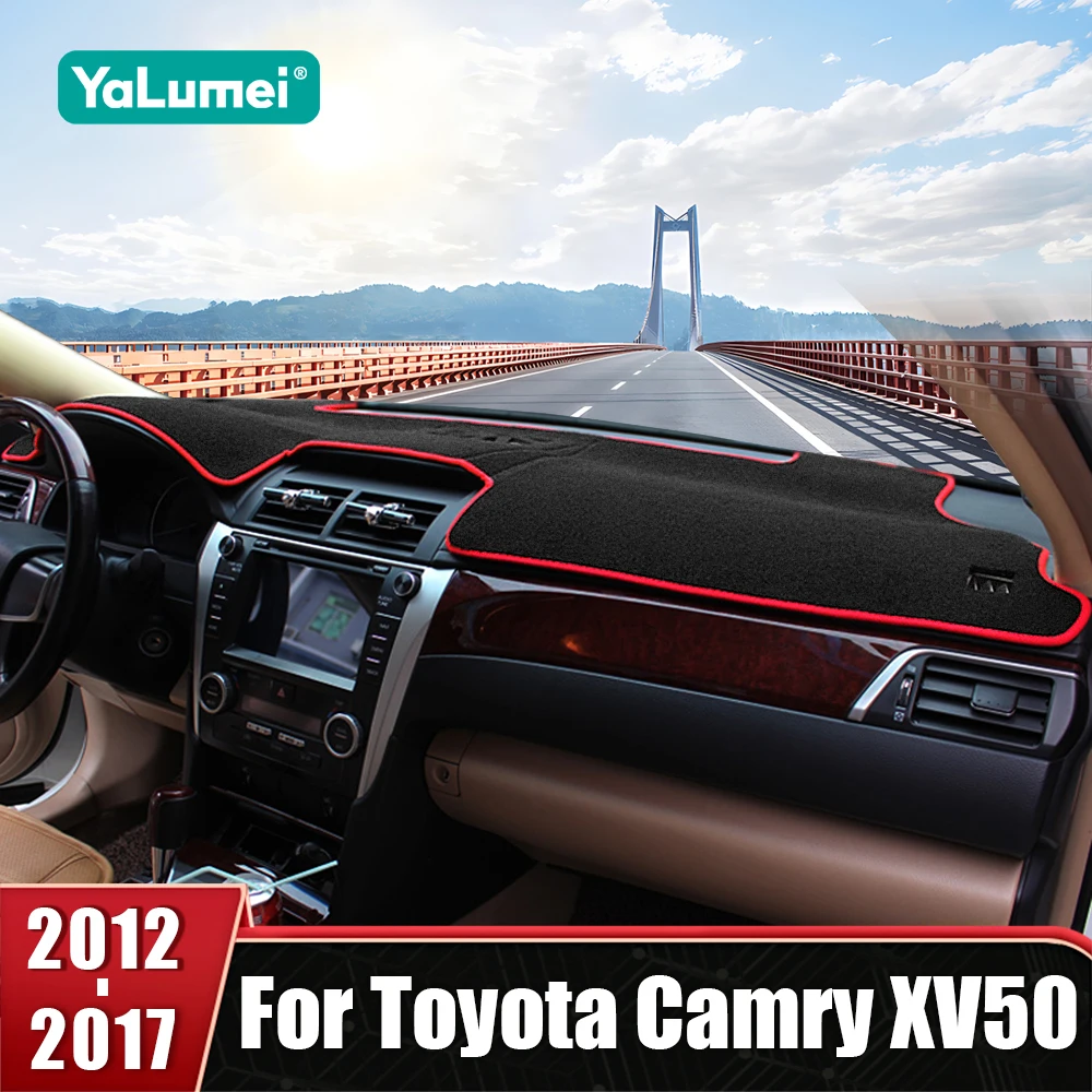 Car Dashboard Sun Shade Cover Non-slip Anti-UV Mat Protector Accessories For Toyota Camry 50 XV50 2012 2013 2014 2015 2016 2017
Car Dashboard Sun Shade Cover Non-slip Anti-UV Mat Protector Accessories For Toyota Camry 50 XV50 2012 2013 2014 2015 2016 2017