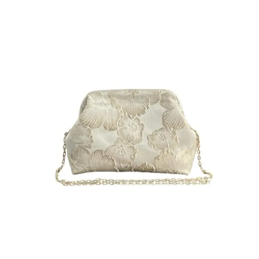 OYOANGLE Women's Flower Embroidery Clutch Purse Kiss Lock Shoulder Bags Evening Handbag
OYOANGLE Women's Flower Embroidery Clutch Purse Kiss Lock Shoulder Bags Evening Handbag