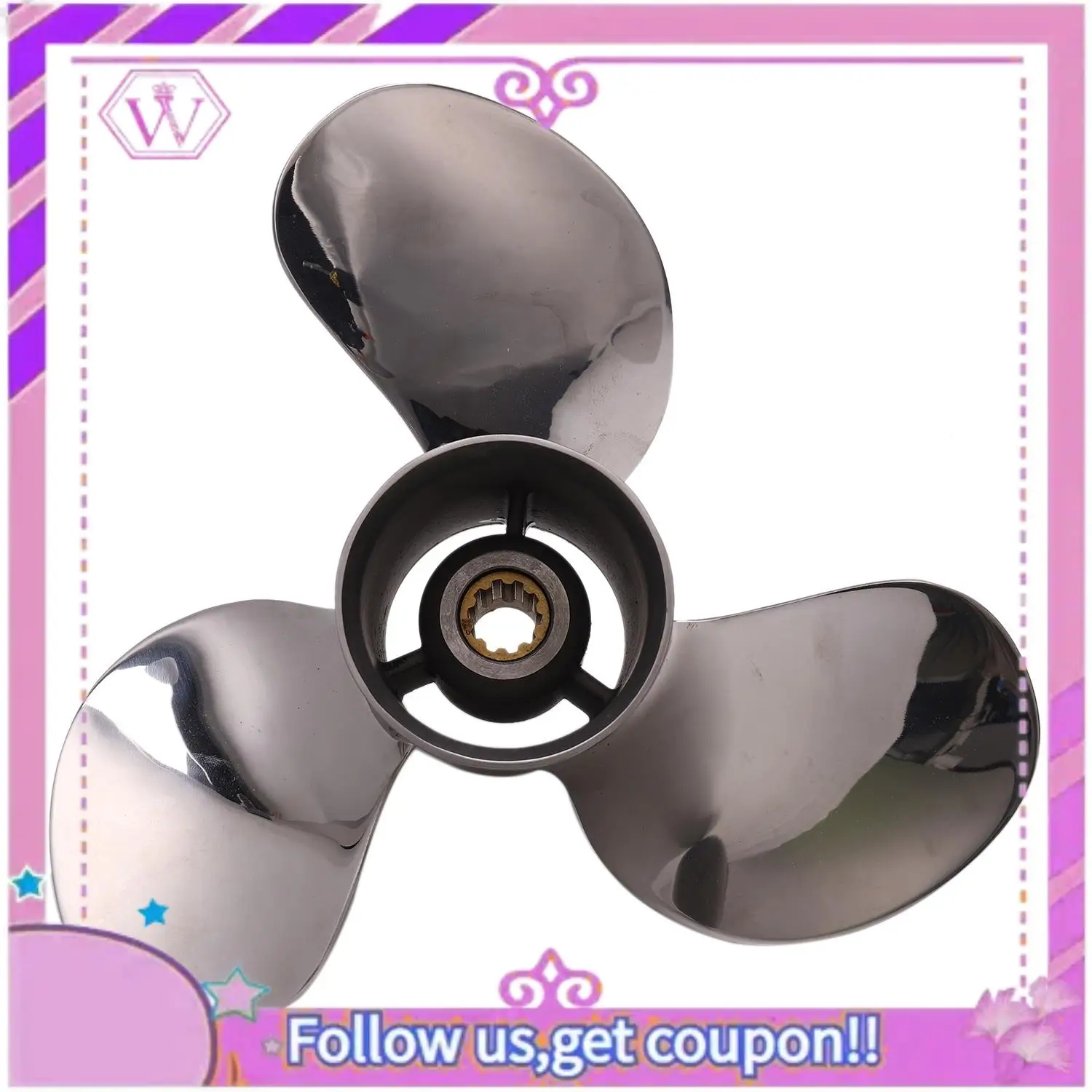 Latest Boat Motor Stainless Steel Propeller 9 7/8X13-F For Yamaha 20HP 25HP 30HP Outboard Engine 9 7/8 X 13 -F 664-45949-02-00
Latest Boat Motor Stainless Steel Propeller 9 7/8X13-F For Yamaha 20HP 25HP 30HP Outboard Engine 9 7/8 X 13 -F 664-45949-02-00