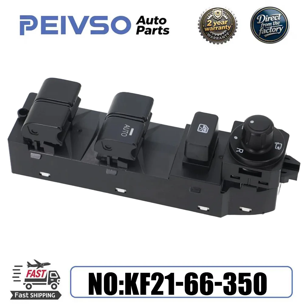 KF21-66-350 New High Quality RHD Right Side Main Power Window Switch KF2166350 For MAZDA 6 2014-2015 CX-5 2012-2020
KF21-66-350 New High Quality RHD Right Side Main Power Window Switch KF2166350 For MAZDA 6 2014-2015 CX-5 2012-2020