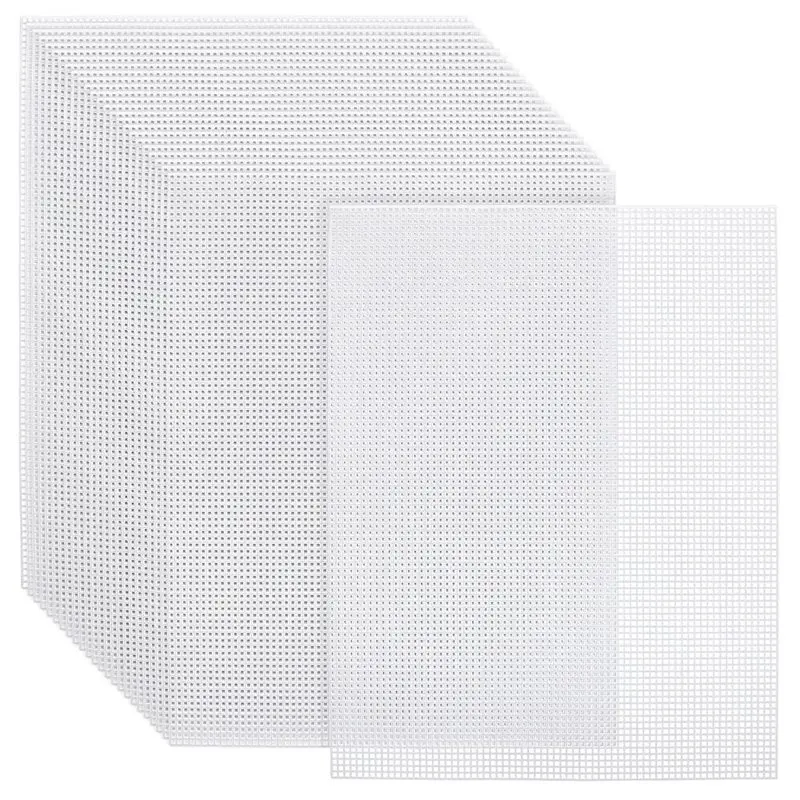 【CHRISTMAS 】Yarn Crafting Plastic Canvas Mesh Sheets(24Pcs) For Needlework Embroidery Acrylic Yarn Crafting Knitting Mat
【CHRISTMAS 】Yarn Crafting Plastic Canvas Mesh Sheets(24Pcs) For Needlework Embroidery Acrylic Yarn Crafting Knitting Mat
