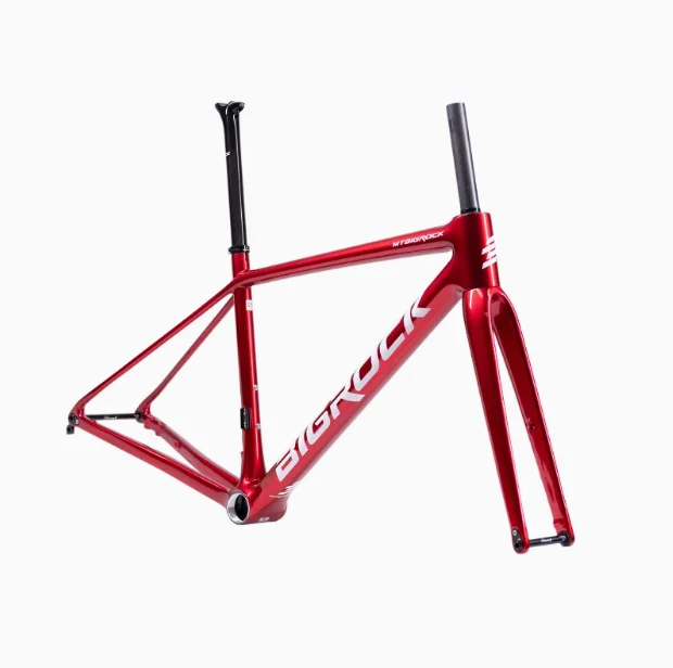 Bigrock Road Bike Frame 700C Carbon Disc Brake Carbon Frame Bike Framest T47 with Seat Tube Mechanical&Di2 The Hidden Mode
Bigrock Road Bike Frame 700C Carbon Disc Brake Carbon Frame Bike Framest T47 with Seat Tube Mechanical&Di2 The Hidden Mode