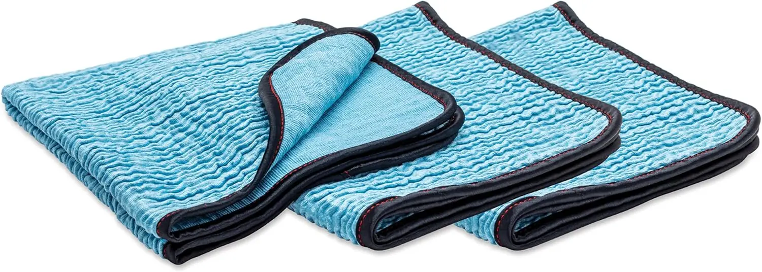Streak-Free Crinkle Glass Towels for Car Detailing, Windows, Windshield & Mirrors, 16x16 Inches, Set of 3
Streak-Free Crinkle Glass Towels for Car Detailing, Windows, Windshield & Mirrors, 16x16 Inches, Set of 3