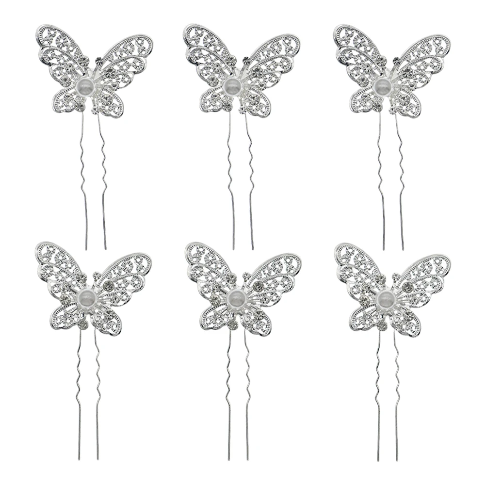 6pcs Pearl Hairpin Bridal Hair Accessories Elegant Barrettes Clip Alloy Water Plastic Hairstyle Wedding Party
6pcs Pearl Hairpin Bridal Hair Accessories Elegant Barrettes Clip Alloy Water Plastic Hairstyle Wedding Party