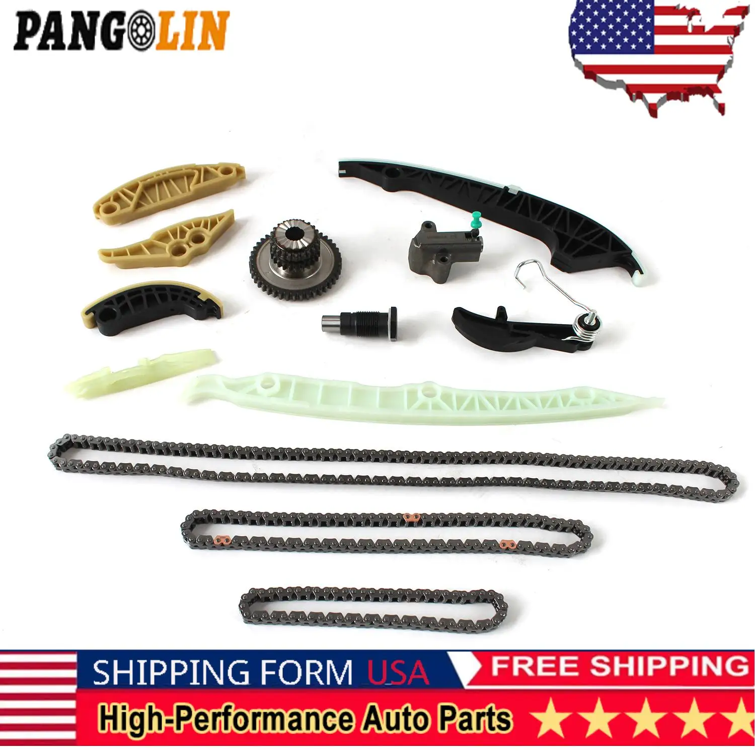 PANGOLIN 1Set EA888 Engine Timing Chain Kit 23mm For 1.8 VW For MK6 Jetta Audi A4 Golf Passat MK5 2.0T Car Accessories Parts
PANGOLIN 1Set EA888 Engine Timing Chain Kit 23mm For 1.8 VW For MK6 Jetta Audi A4 Golf Passat MK5 2.0T Car Accessories Parts