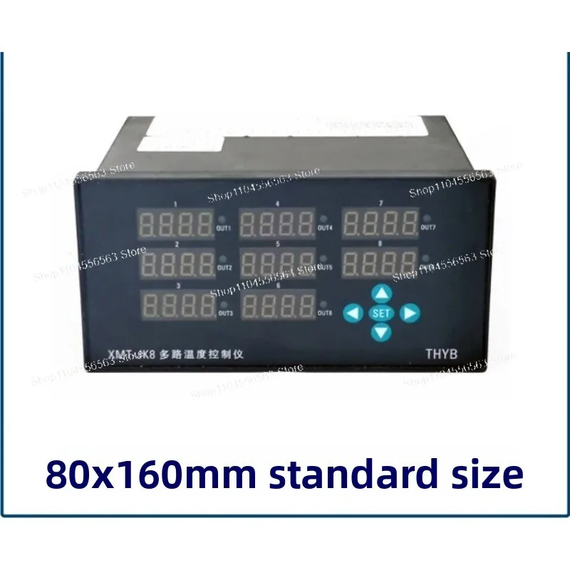 8-Channel PID Temperature Controller - Multi-Channel Control with Computer Monitoring & Temperature Curve Recording
8-Channel PID Temperature Controller - Multi-Channel Control with Computer Monitoring & Temperature Curve Recording