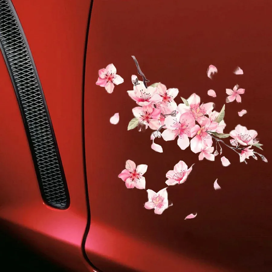 1pc Auto Pink Cherry Vinyl Flower Graphic Car Windshield Bumper Door Garnish Decal Car Stickers Exterior Universal Accessories
1pc Auto Pink Cherry Vinyl Flower Graphic Car Windshield Bumper Door Garnish Decal Car Stickers Exterior Universal Accessories