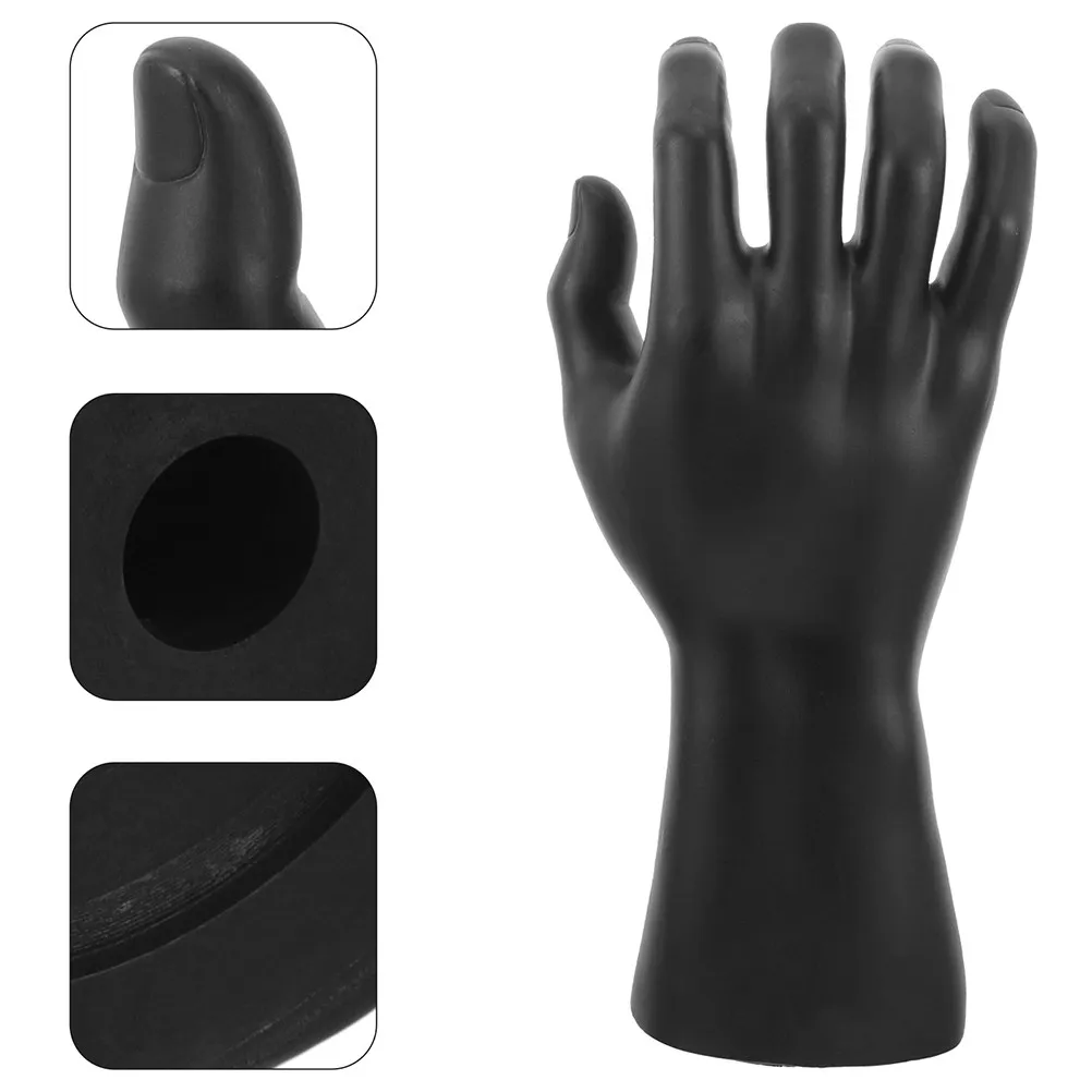 2 pcs Male Hand Black Bent Realistic Ring Display Stand For Jewelry Bracelet Necklace Watch Bangle Organizer Mannequin Holder
2 pcs Male Hand Black Bent Realistic Ring Display Stand For Jewelry Bracelet Necklace Watch Bangle Organizer Mannequin Holder