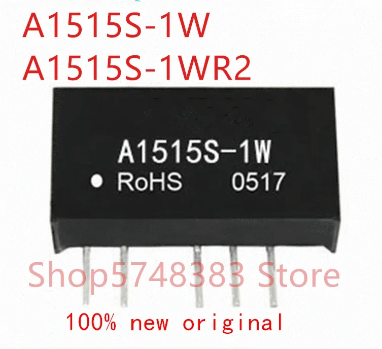 1 шт./лот 100% Новый оригинальный A1515S-1W A1515S-1WR2 A1515S-2W A1515S-2WR2 A1515S 1 Вт 2 Вт A1515 блок питания
1 шт./лот 100% Новый оригинальный A1515S-1W A1515S-1WR2 A1515S-2W A1515S-2WR2 A1515S 1 Вт 2 Вт A1515 блок питания