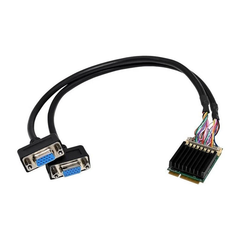 Mini Portable 2D Application Multimedia Graphics Card PCIE To Dual Port VGA Embedded Image SM750
Mini Portable 2D Application Multimedia Graphics Card PCIE To Dual Port VGA Embedded Image SM750