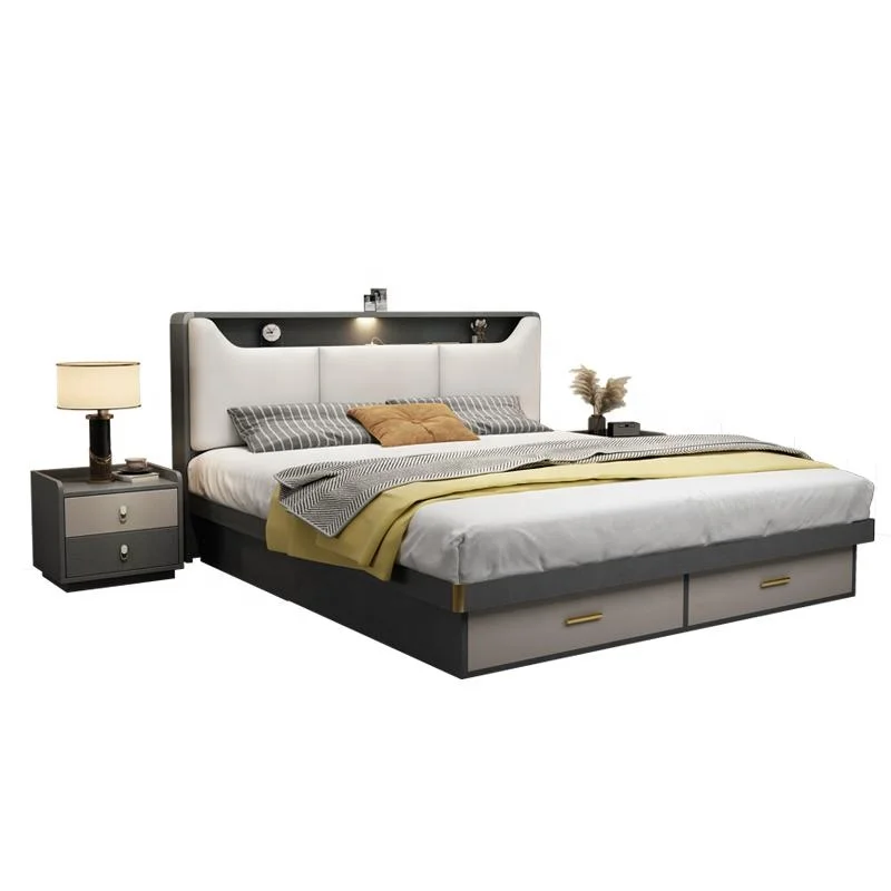 *Cheap California king Queen Size Luxurious Room Wooden Furniture Set Storage Mattress Bed Wholesale Made in China
*Cheap California king Queen Size Luxurious Room Wooden Furniture Set Storage Mattress Bed Wholesale Made in China