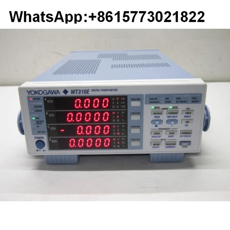 YOKOGAWA Digital Power Meter with Harmonics WT230 WT310 WT330 WT333EWT300
YOKOGAWA Digital Power Meter with Harmonics WT230 WT310 WT330 WT333EWT300