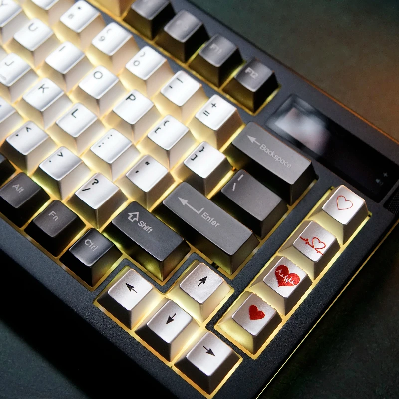 Metal Silver Black Keycaps Set Custom Cherry Profile Point Key Cap Alloy Point Key Caps Accessory for Mechanical Keyboard Gaming
Metal Silver Black Keycaps Set Custom Cherry Profile Point Key Cap Alloy Point Key Caps Accessory for Mechanical Keyboard Gaming