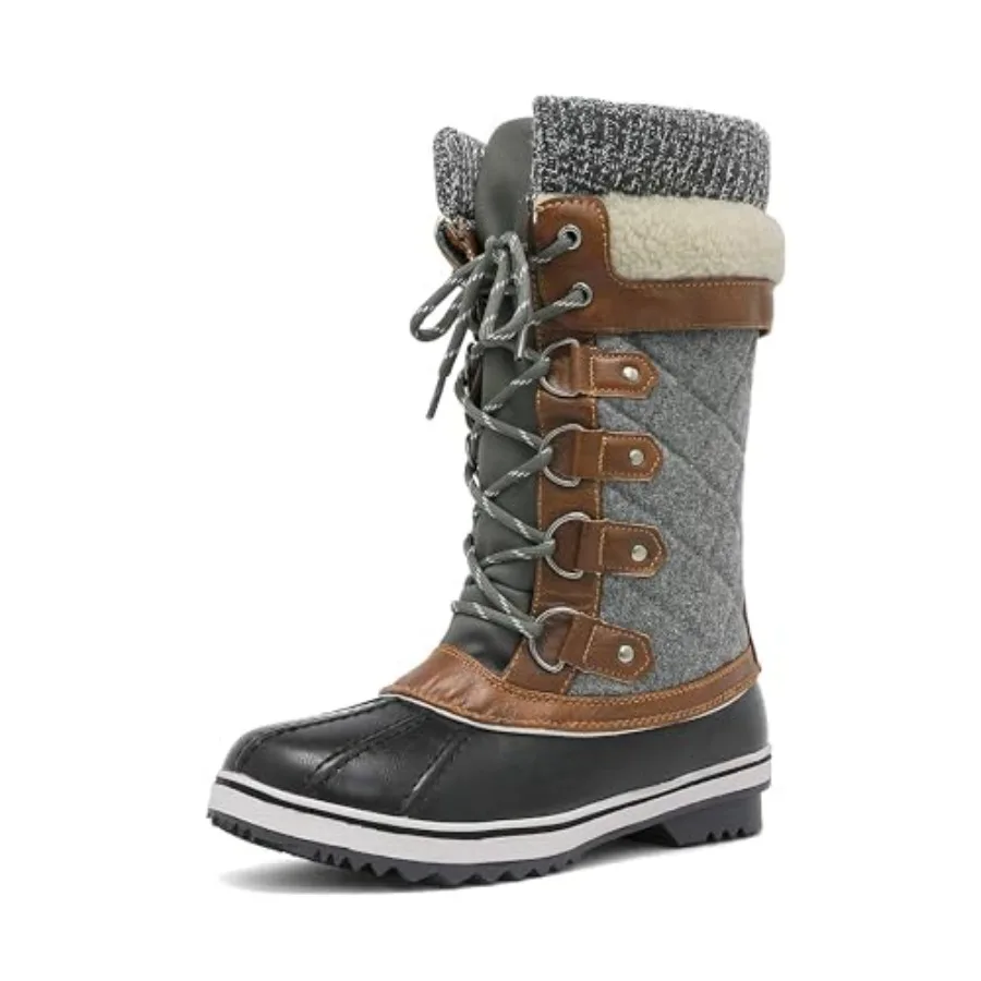 Women's Mid-Calf Waterproof Winter Snow Boots
Women's Mid-Calf Waterproof Winter Snow Boots