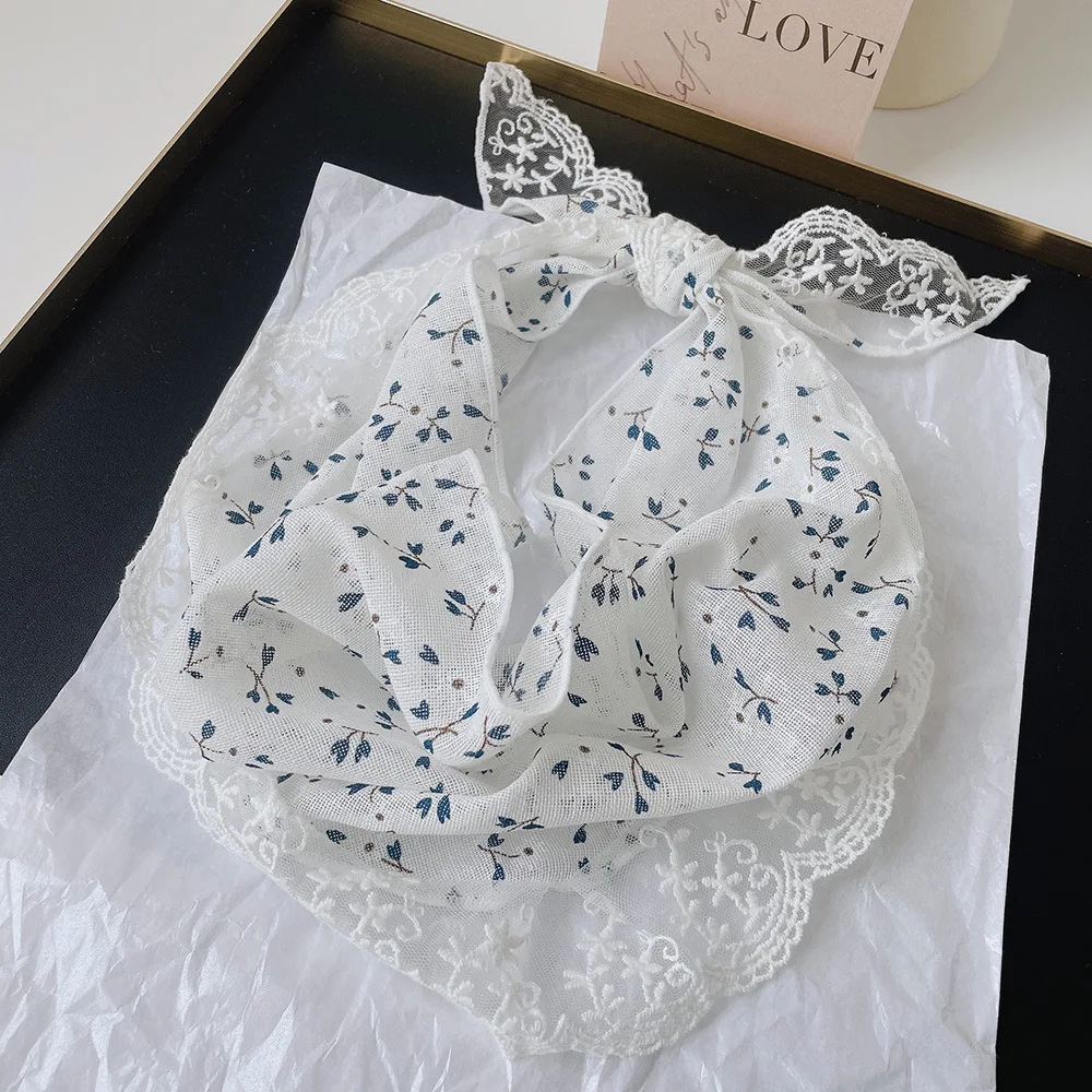Ramie Lace Triangle Towel Girls Summer Small Scarf Headband Pastoral Sunscreen Bag Head Towel Travel Photo
Ramie Lace Triangle Towel Girls Summer Small Scarf Headband Pastoral Sunscreen Bag Head Towel Travel Photo