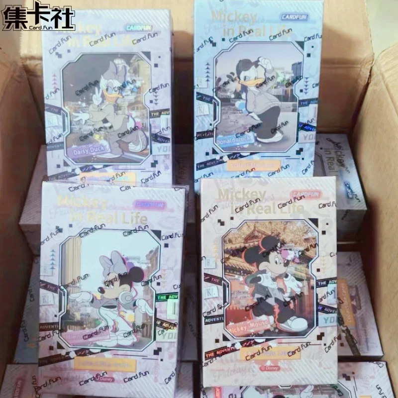 In Stock Original Cardfun X Disney Mickey In Real Life Collectible Cards Decorate Birthday Surprise Gifts For Fans Collector Toy
In Stock Original Cardfun X Disney Mickey In Real Life Collectible Cards Decorate Birthday Surprise Gifts For Fans Collector Toy