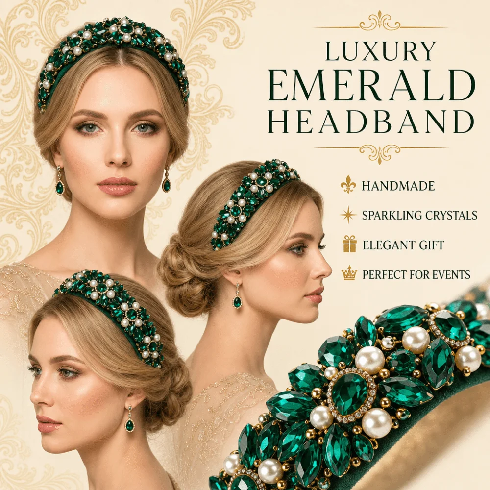 Baroque Rhinestone Headband Hair Clip Hair Accessories Full Diamond Headband Shiny Color Drill Women's Wide Headband
Baroque Rhinestone Headband Hair Clip Hair Accessories Full Diamond Headband Shiny Color Drill Women's Wide Headband