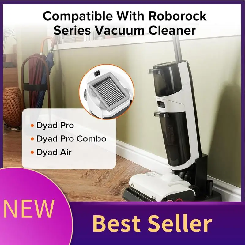 Replacement Kit For Roborock Dyad Pro / A10 Plus / A10 Ultra Vacuum Cleaner Parts Roller Brush Hepa Filter Replacement
Replacement Kit For Roborock Dyad Pro / A10 Plus / A10 Ultra Vacuum Cleaner Parts Roller Brush Hepa Filter Replacement