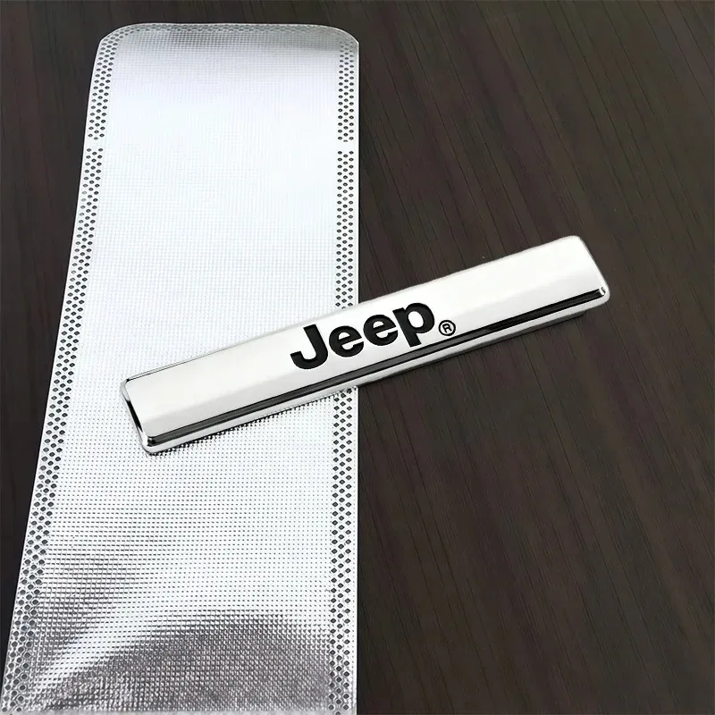 Metal Zinc Alloy Car Side Fender Emblem Badge Decoration Stickers Fit Jeep Wrangler Gladiator JL JK TJ Grand Cherokee
Metal Zinc Alloy Car Side Fender Emblem Badge Decoration Stickers Fit Jeep Wrangler Gladiator JL JK TJ Grand Cherokee