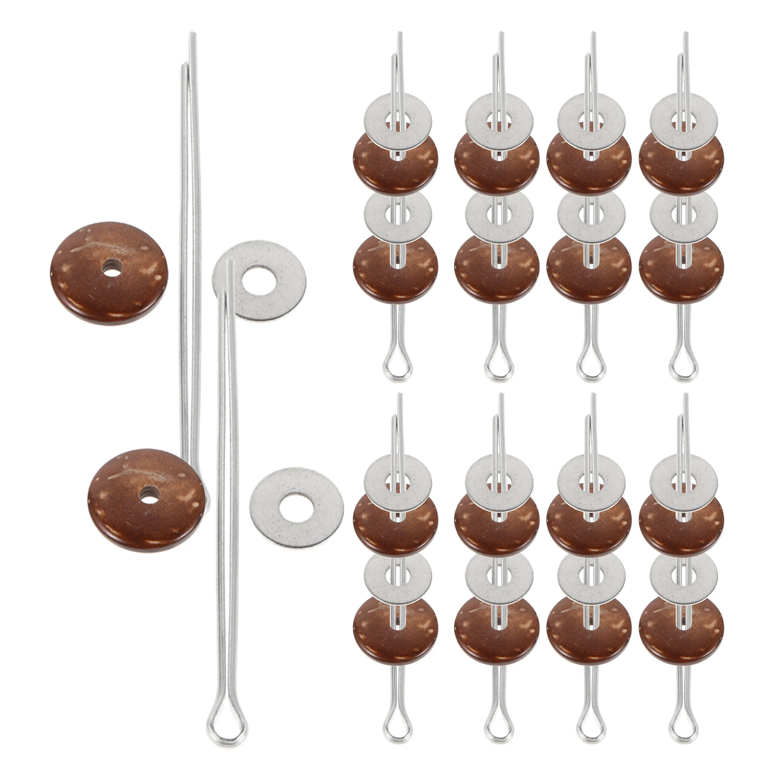20 Set Bear Joint Accessories Soft Toy Making Joints Metal for Toys Jointed Gaskets Safety DIY Manual
20 Set Bear Joint Accessories Soft Toy Making Joints Metal for Toys Jointed Gaskets Safety DIY Manual