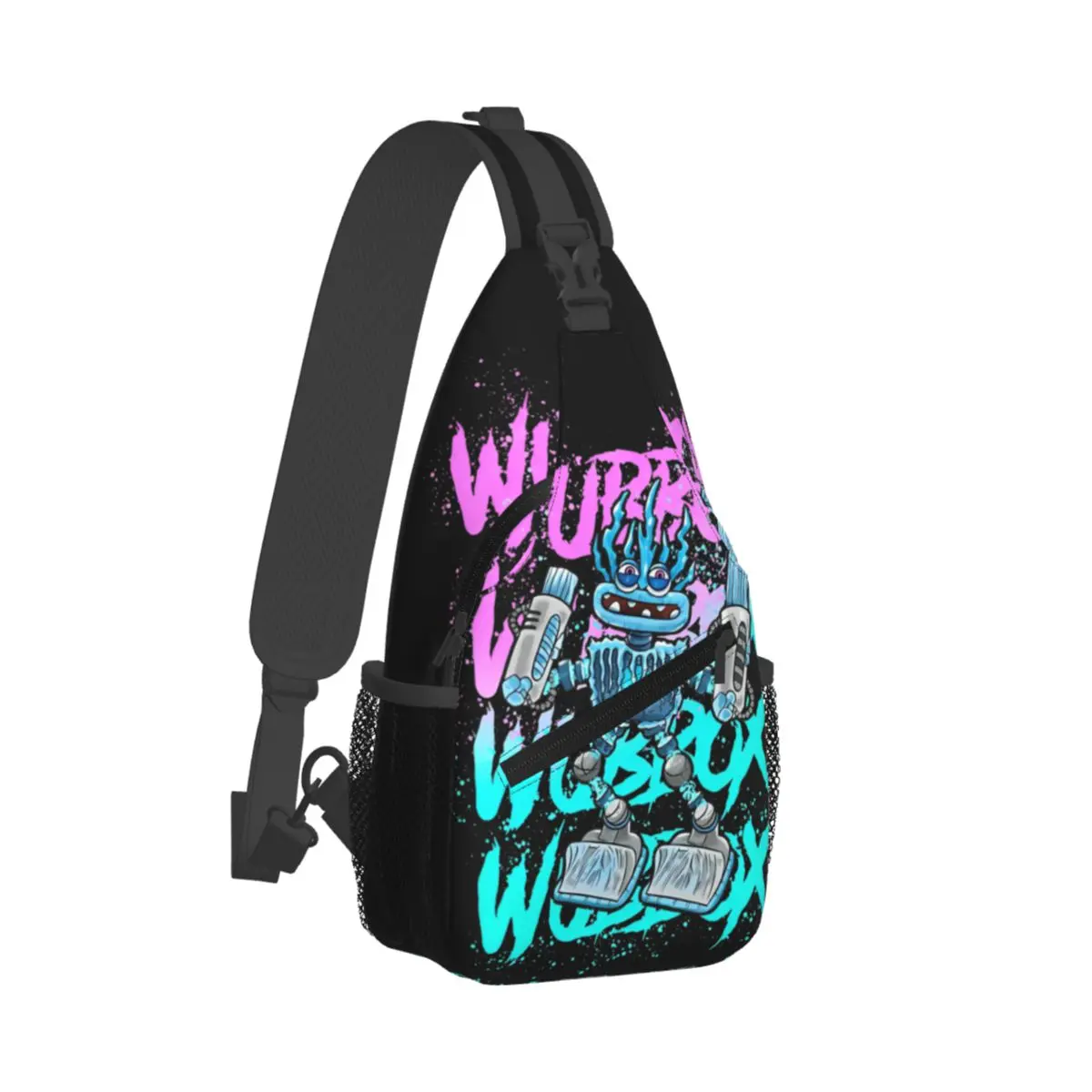 Wubbox My Singing Monsters Crossbody Sling Bag Casual Chest Bag Shoulder Backpack Daypack for Hiking Outdoor Travel Pack
Wubbox My Singing Monsters Crossbody Sling Bag Casual Chest Bag Shoulder Backpack Daypack for Hiking Outdoor Travel Pack