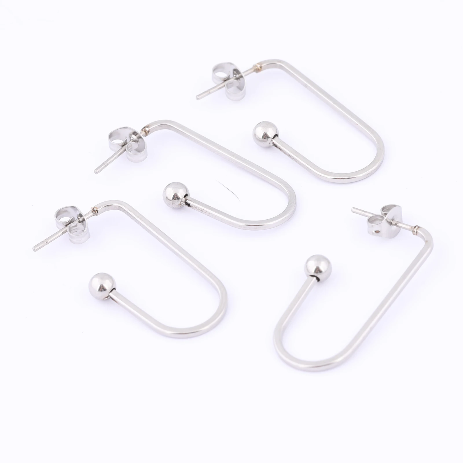 10pcs Stainless Steel U Shape Post Earring Studs Hook Diy Ear Materials For Jewelry Making Supplies
10pcs Stainless Steel U Shape Post Earring Studs Hook Diy Ear Materials For Jewelry Making Supplies