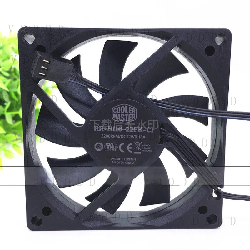 LL 1 шт. для COOLER MASTER RR-H116-22FK-C1 DC12V 0.18A 3-проводной вентилятор охлаждения 8 см 8015
LL 1 шт. для COOLER MASTER RR-H116-22FK-C1 DC12V 0.18A 3-проводной вентилятор охлаждения 8 см 8015