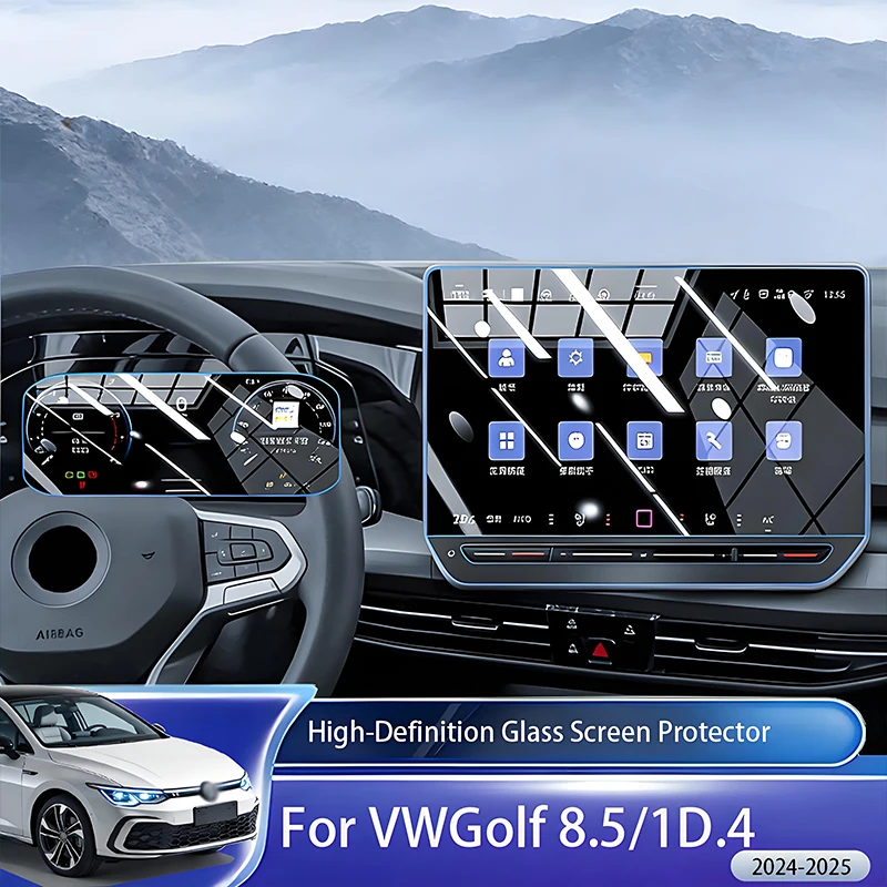 Suitable for 24-26 Volkswagen Golf 8.5 Tiguan 3 Passat B9 ID.5 Cupra Formentor Born 12.9-inch car navigation screen glass film
Suitable for 24-26 Volkswagen Golf 8.5 Tiguan 3 Passat B9 ID.5 Cupra Formentor Born 12.9-inch car navigation screen glass film