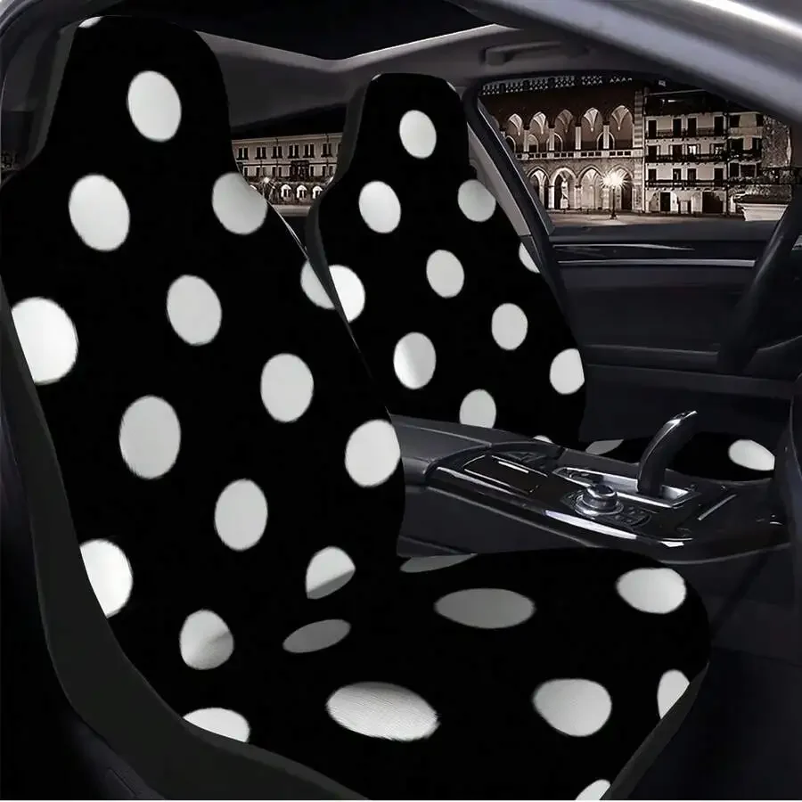 Front Seat Covers Polka Dot Design Soft Easy Clean For Driver And Passenger
Front Seat Covers Polka Dot Design Soft Easy Clean For Driver And Passenger