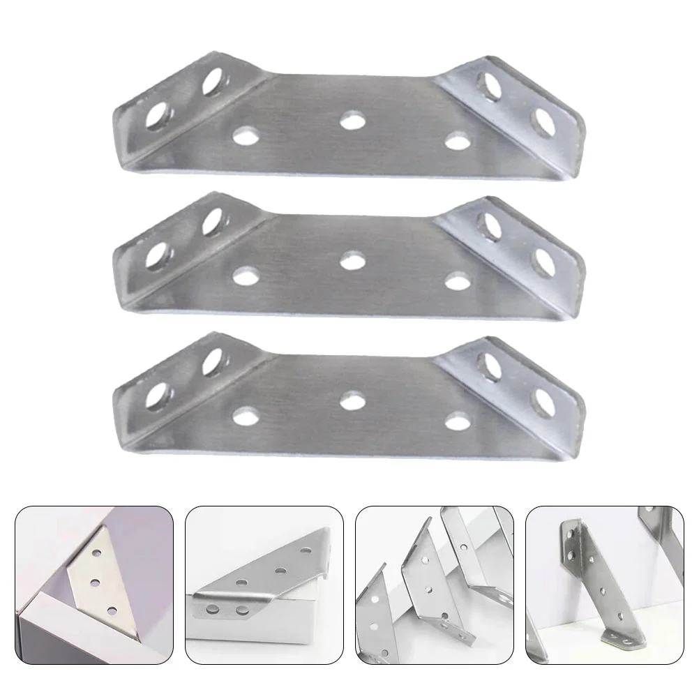 16 Pcs Shelf Bracket Right Angle Furniture Corner Brackets Braces Silver Connectors for Wood
16 Pcs Shelf Bracket Right Angle Furniture Corner Brackets Braces Silver Connectors for Wood