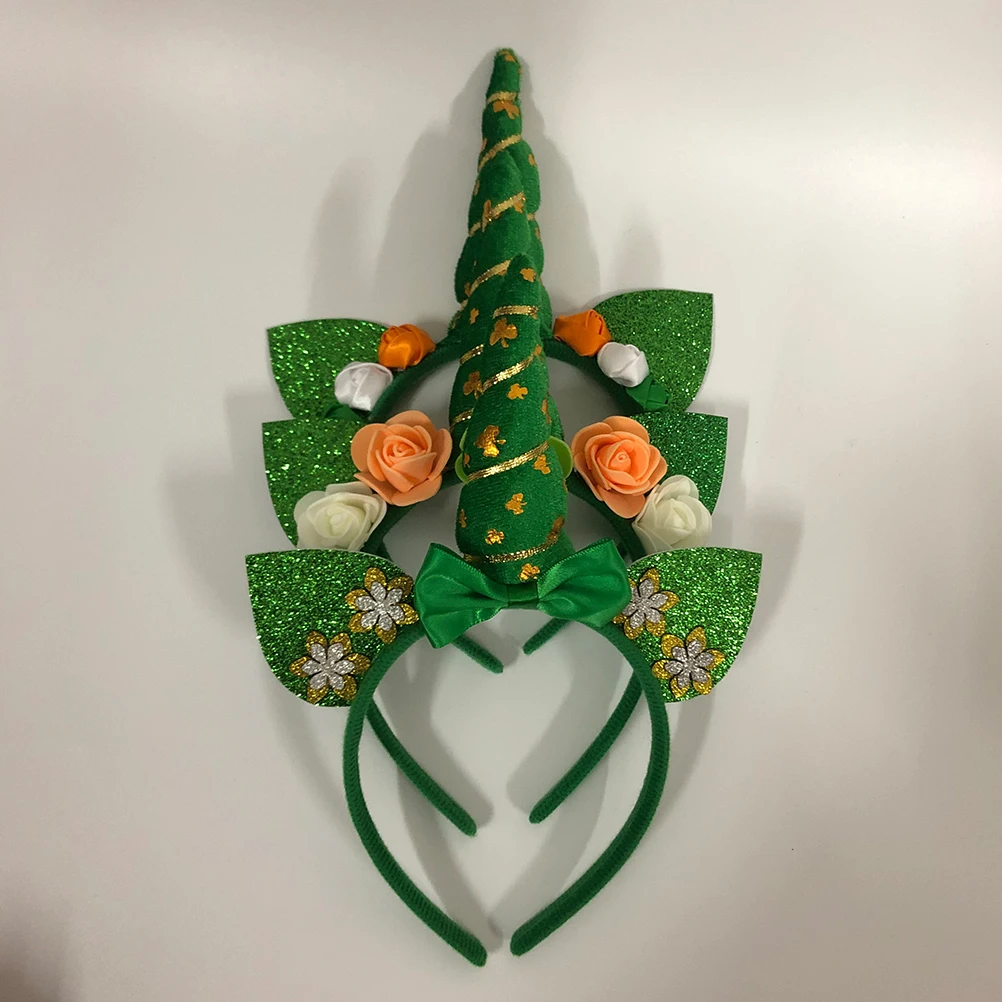 2pcs Unicorn Headband Hair Accessories Bright Party Supplies Festival Headdress St. Patrick Day Hair Hoops Durable Headbands For
2pcs Unicorn Headband Hair Accessories Bright Party Supplies Festival Headdress St. Patrick Day Hair Hoops Durable Headbands For