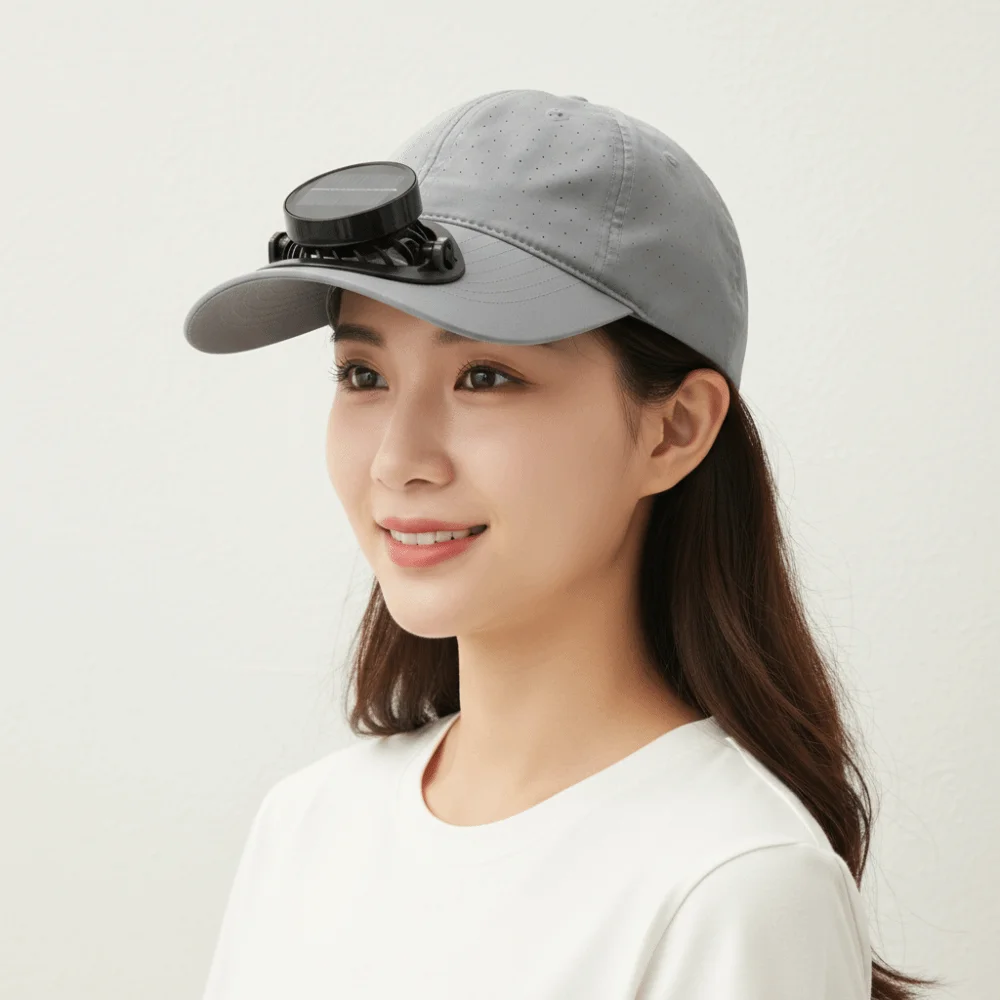 Portable Solar Powered Fan Baseball Cap Adjustable Solid Color Rechargeable Fan Hat Lightweight Versatile for 3.7V/300mAh
Portable Solar Powered Fan Baseball Cap Adjustable Solid Color Rechargeable Fan Hat Lightweight Versatile for 3.7V/300mAh