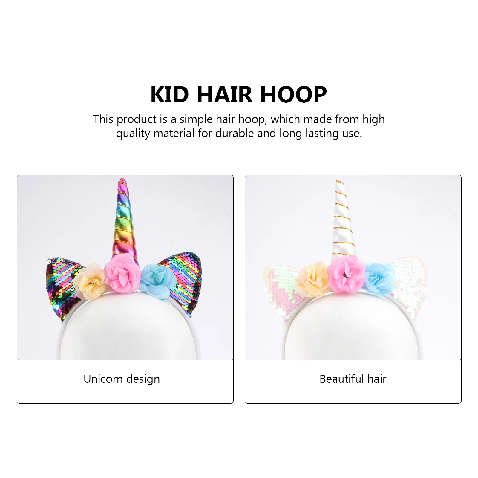 2pcs Light Up Unicorn Headband Fashion Glitter Hair Hoop Bands Kids Gifts Party Hats for Girls Birthday Christmas Special Days
2pcs Light Up Unicorn Headband Fashion Glitter Hair Hoop Bands Kids Gifts Party Hats for Girls Birthday Christmas Special Days