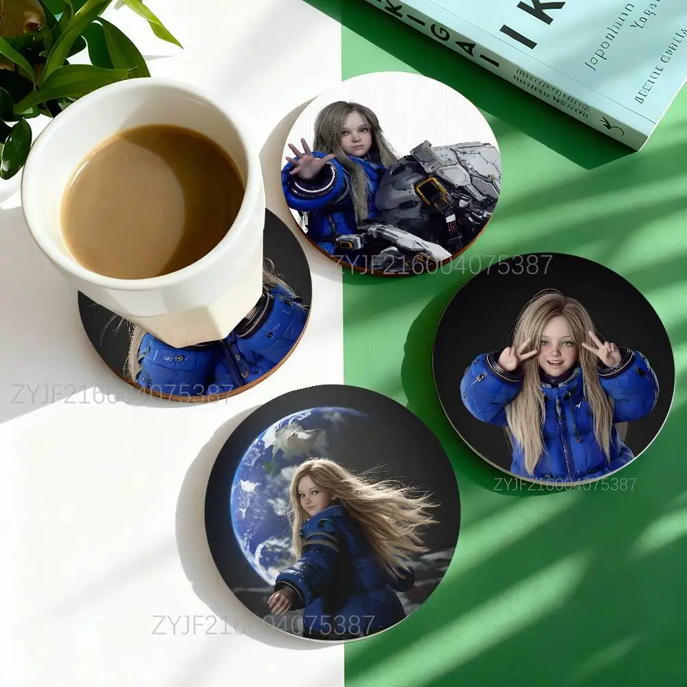 P-Pragmata Diana Game Pattern Art Coasters Round Wooden Heat Resistant Non-Slip Home Decor Gift Multifunctional
P-Pragmata Diana Game Pattern Art Coasters Round Wooden Heat Resistant Non-Slip Home Decor Gift Multifunctional