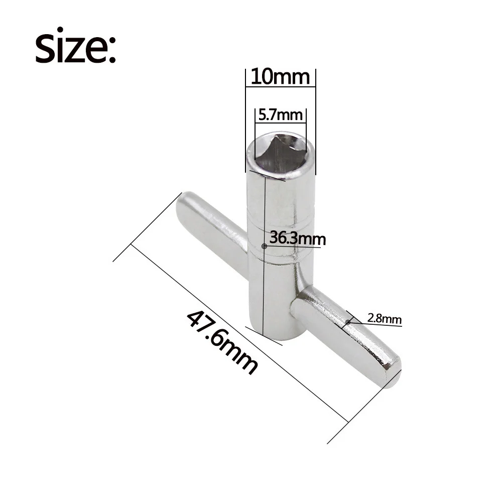 2Pcs Iron Drum Tuner Key Precise Machining Comfortable T-Handle Portable Kit Bag Storage Drums Tuning Accessories 
2Pcs Iron Drum Tuner Key Precise Machining Comfortable T-Handle Portable Kit Bag Storage Drums Tuning Accessories