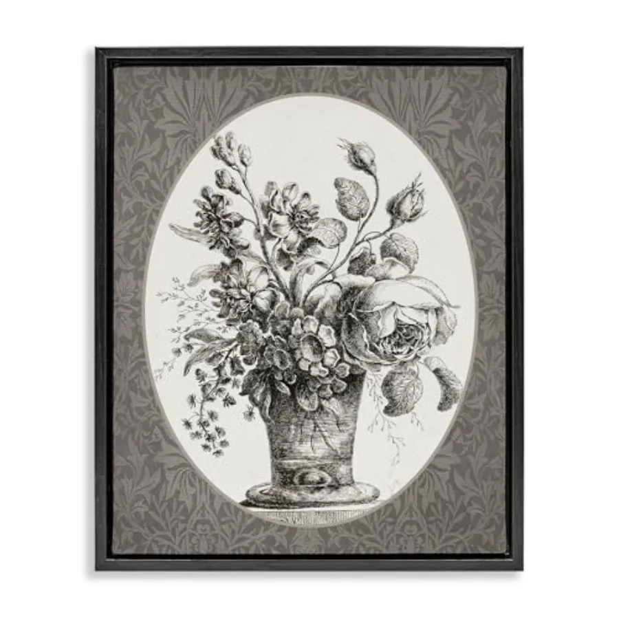 Antique Flower Pot Framed Floater Canvas Wall Art Design by Lettered and Lined, 17 x 21
Antique Flower Pot Framed Floater Canvas Wall Art Design by Lettered and Lined, 17 x 21