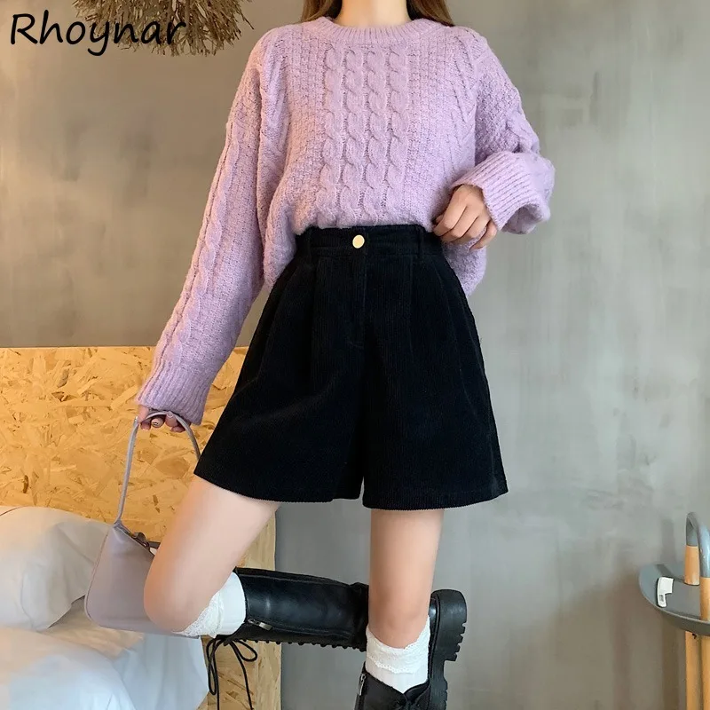 Однотонные шорты женские простые универсальные с высокой талией мешковатый дизайн вельвет Ulzzang уличная одежда для отдыха модные студенческие популярные весенние
Однотонные шорты женские простые универсальные с высокой талией мешковатый дизайн вельвет Ulzzang уличная одежда для отдыха модные студенческие популярные весенние