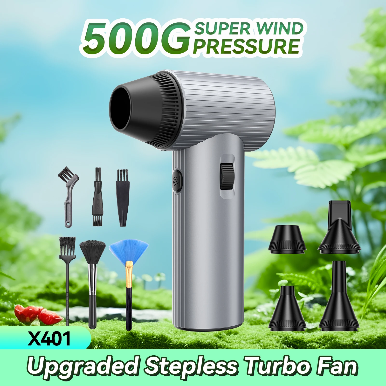 ADINKAM Upgraded Stepless High-Efficient Jet Fan Blower OEM-Style 500g Wind Pressure Super Power Car House PC Cleaning Tools
ADINKAM Upgraded Stepless High-Efficient Jet Fan Blower OEM-Style 500g Wind Pressure Super Power Car House PC Cleaning Tools