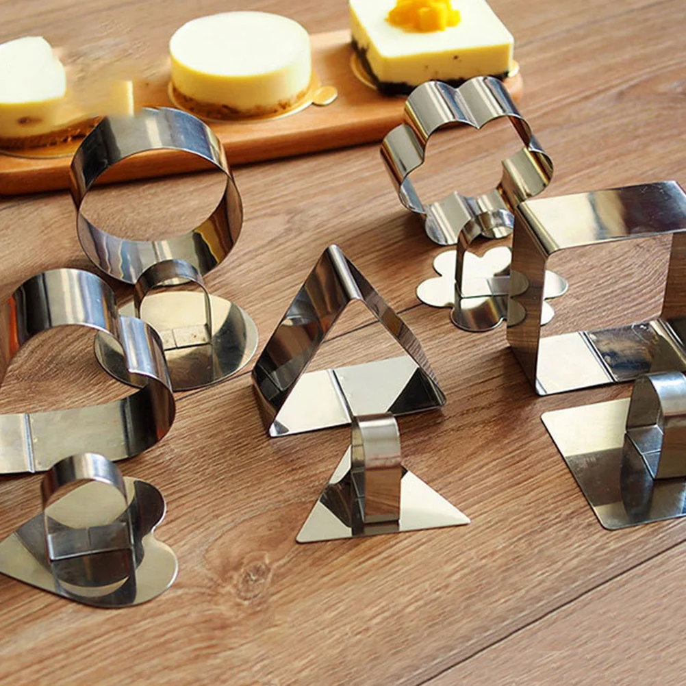5 Pcs Round Cake Mold Biscuit with Push Plate Cheese Mousse Ring Moulds Paper Cup Making
5 Pcs Round Cake Mold Biscuit with Push Plate Cheese Mousse Ring Moulds Paper Cup Making