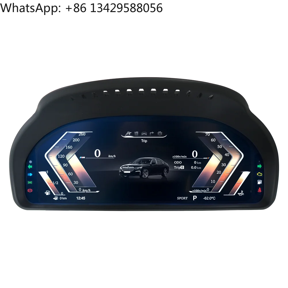 Auto Speed Meter for Car Head up LCD Dashboard Digital Speedometer Instrument Cluster for BMW 5 Series E60 F10 F11 GT F07
Auto Speed Meter for Car Head up LCD Dashboard Digital Speedometer Instrument Cluster for BMW 5 Series E60 F10 F11 GT F07
