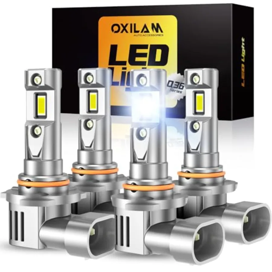 9005 9006 LED Bulb Combo HB-3 HB-4 Bulbs 70000LM 120W Ultra-Bright 5 Min Quick Install 70000H Lifespan No Flicker 99% Compatibi
9005 9006 LED Bulb Combo HB-3 HB-4 Bulbs 70000LM 120W Ultra-Bright 5 Min Quick Install 70000H Lifespan No Flicker 99% Compatibi