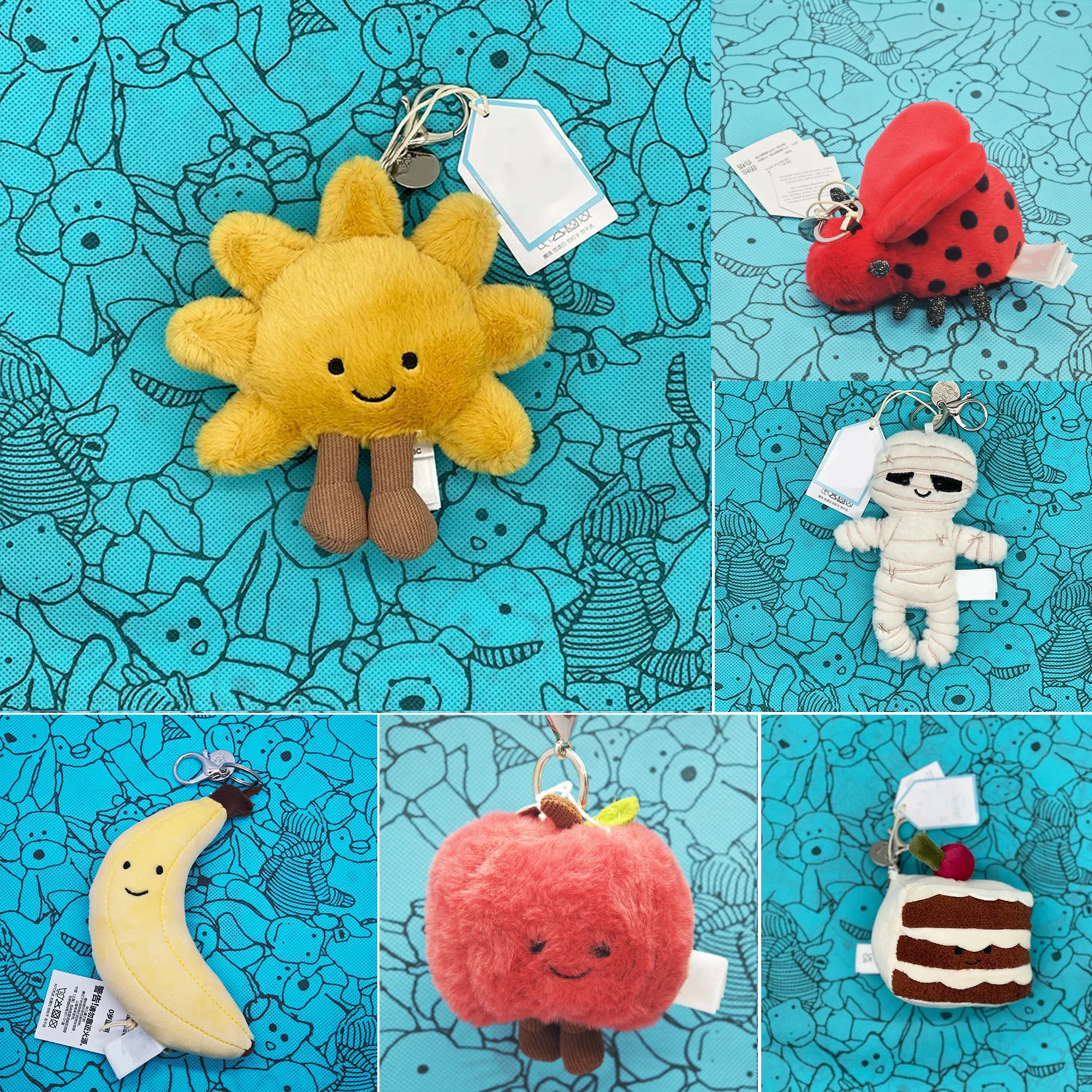 2026 New banana JC Marshmallow Plush Toy, Small Cherry Charm, Little Turtle Plush Toy, Croissant, Little Penguin JC Bag Charm
2026 New banana JC Marshmallow Plush Toy, Small Cherry Charm, Little Turtle Plush Toy, Croissant, Little Penguin JC Bag Charm