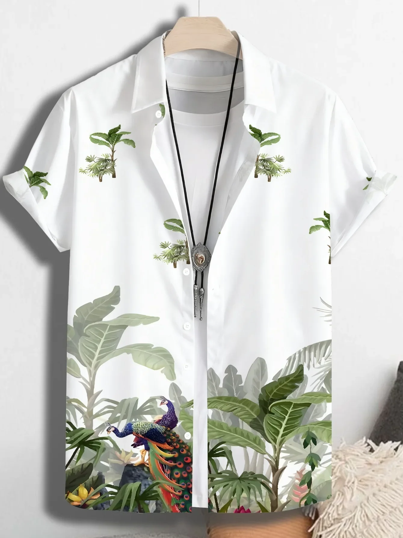 Summer Trendy Men's Hawaiian Shirt Man Short Sleeve Bold Beach Print Comfortable Breathable Fashion Tops For Parties
Summer Trendy Men's Hawaiian Shirt Man Short Sleeve Bold Beach Print Comfortable Breathable Fashion Tops For Parties
