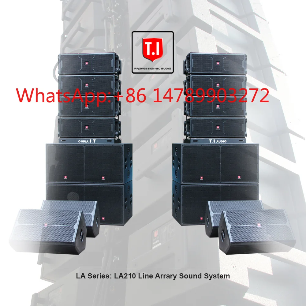 Live LA-210 Dual 10 Inch Birch Plywood Two Way Passive Line Array Speaker Cabinet
Live LA-210 Dual 10 Inch Birch Plywood Two Way Passive Line Array Speaker Cabinet