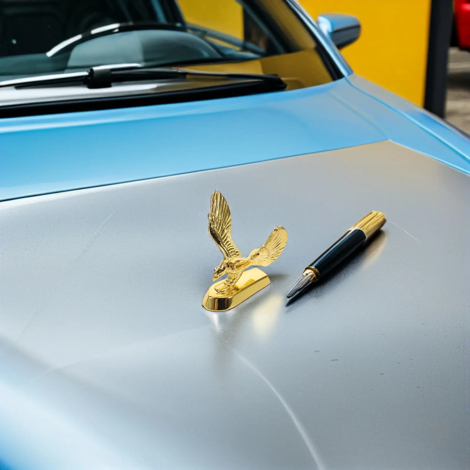 Металлическая 3D-эмблема Eagle для автомобиля, золотая, для капота, всепогодная, прочная, универсальная, внешний аксессуар, наклейка-декаль на авто
Металлическая 3D-эмблема Eagle для автомобиля, золотая, для капота, всепогодная, прочная, универсальная, внешний аксессуар, наклейка-декаль на авто