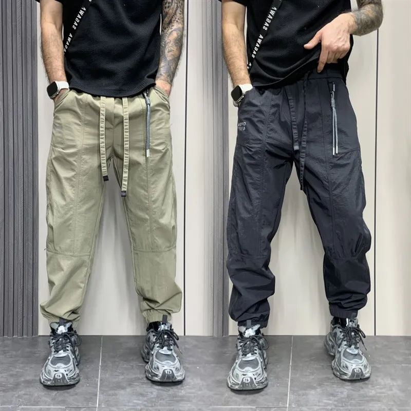 Qui Dry Casual Pants Men's Faion Splice Slim Fit Trousers Harlan Pants Polyester Cotton Blend Autumn Winter Leisure Wear
Qui Dry Casual Pants Men's Faion Splice Slim Fit Trousers Harlan Pants Polyester Cotton Blend Autumn Winter Leisure Wear